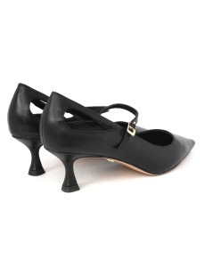 Lola Cruz Decollette Tina Pumps Braccialetto Pelle Nero