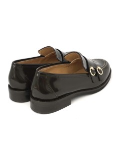 Luca Grossi Mocassino Monk Vaschetta Doppia Fibbia Vernice Moro