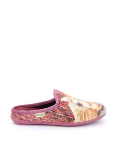 Grunland Ciabatta Media Fantasia Gattini Bacetto Viola