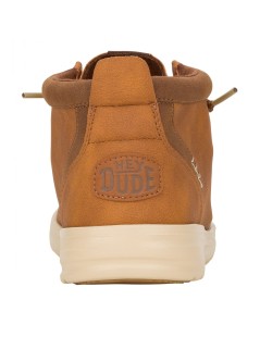 Hey Dude Polacchine Uomo Wally Mid Gripr Cognac