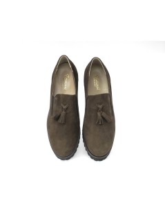 F.lli Tomasi Mocassino Nappine Fondo Carro Cacao