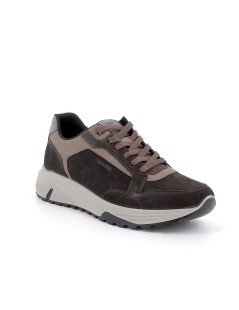 IGI &Co Sneakers Uomo Alta Vaschetta Camoscio Caffè Tortora