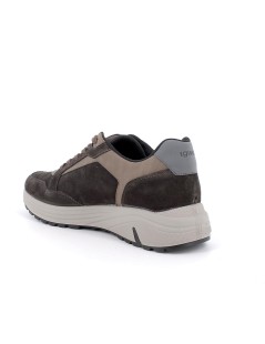 IGI &Co Sneakers Uomo Alta Vaschetta Camoscio Caffè Tortora
