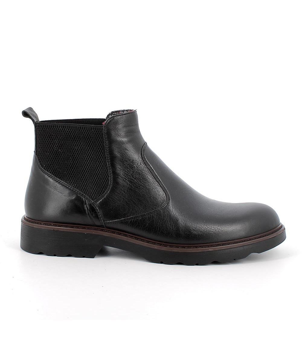 IGI &Co Beatles Uomo Elastico Largo Guardiolo Nappa Nero