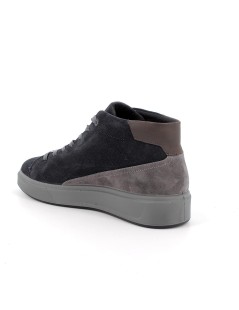 IGI &Co Polacchine Uomo Boxer Inserti Camoscio Blu Notte Grigio