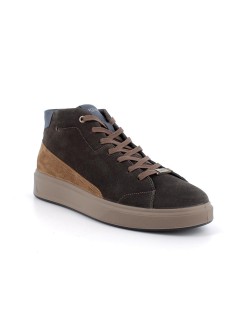 IGI &Co Polacchine Uomo Boxer Inserti Camoscio Caffè Cognac