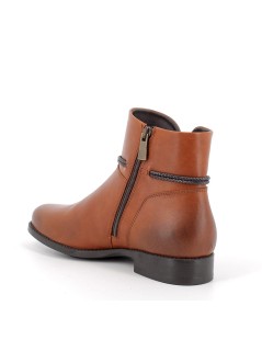 IGI &Co Tronchetto Tacco Basso Cintino Nappa Cognac