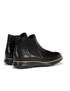 Fluchos Beatles Uomo Platform Zip Guardiolo Vitello Nero