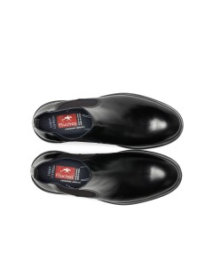 Fluchos Beatles Formale Fondo Leggero Spazzolato Nero