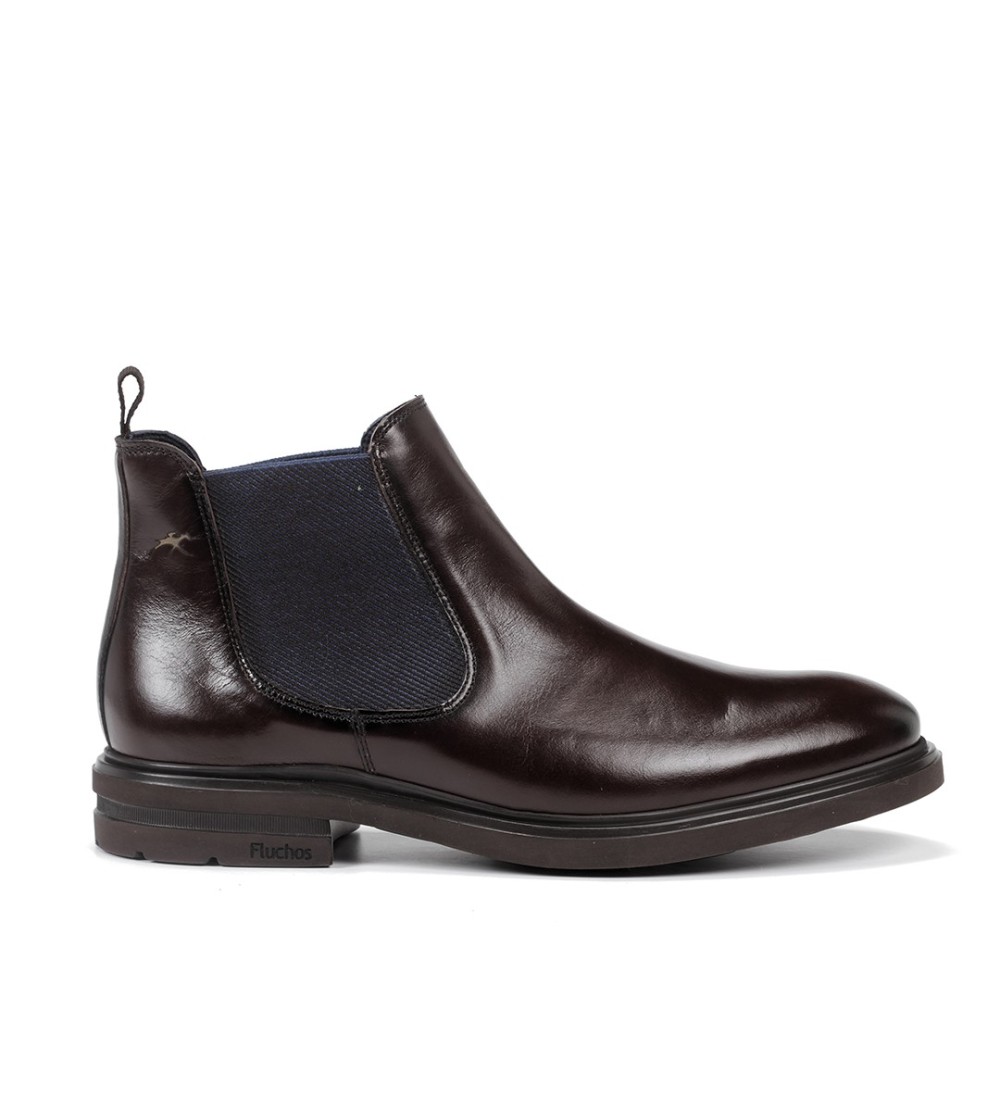 Fluchos Beatles Formale Fondo Leggero Spazzolato Caffè