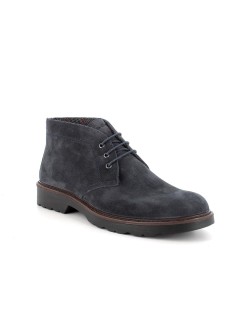 IGI &Co Polacchine Uomo 3 Fori con Guardiolo Camoscio Blu