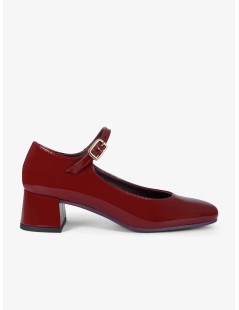Lorenzo Mari Mary Jane Tacco Medio Naplak Rosso