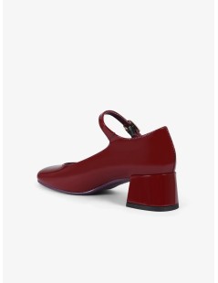 Lorenzo Mari Mary Jane Tacco Medio Naplak Rosso