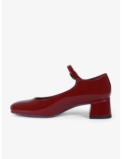 Lorenzo Mari Mary Jane Tacco Medio Naplak Rosso