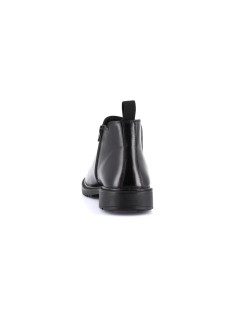 Grunland Beatles Uomo Classic con Zip Vitello Liscio Nero