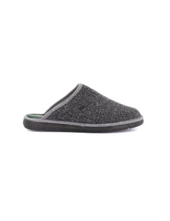 Grunland Ciabatta Uomo Memory Tessuto Spigato Antracite