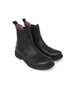 Bueno Tronchetto Bikers con Elastici Borchie Nappa Nero