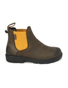 Shooters Beatles Blundston Uomo Ingrassato Espresso Ocra