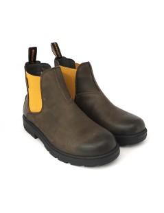 Shooters Beatles Blundston Uomo Ingrassato Espresso Ocra