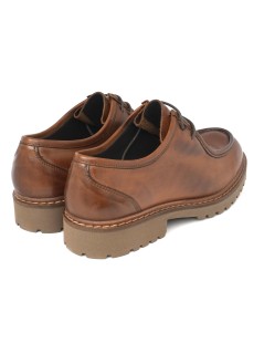 Exton Paraboot Uomo Guardiolo Cucito Nappa Mogano