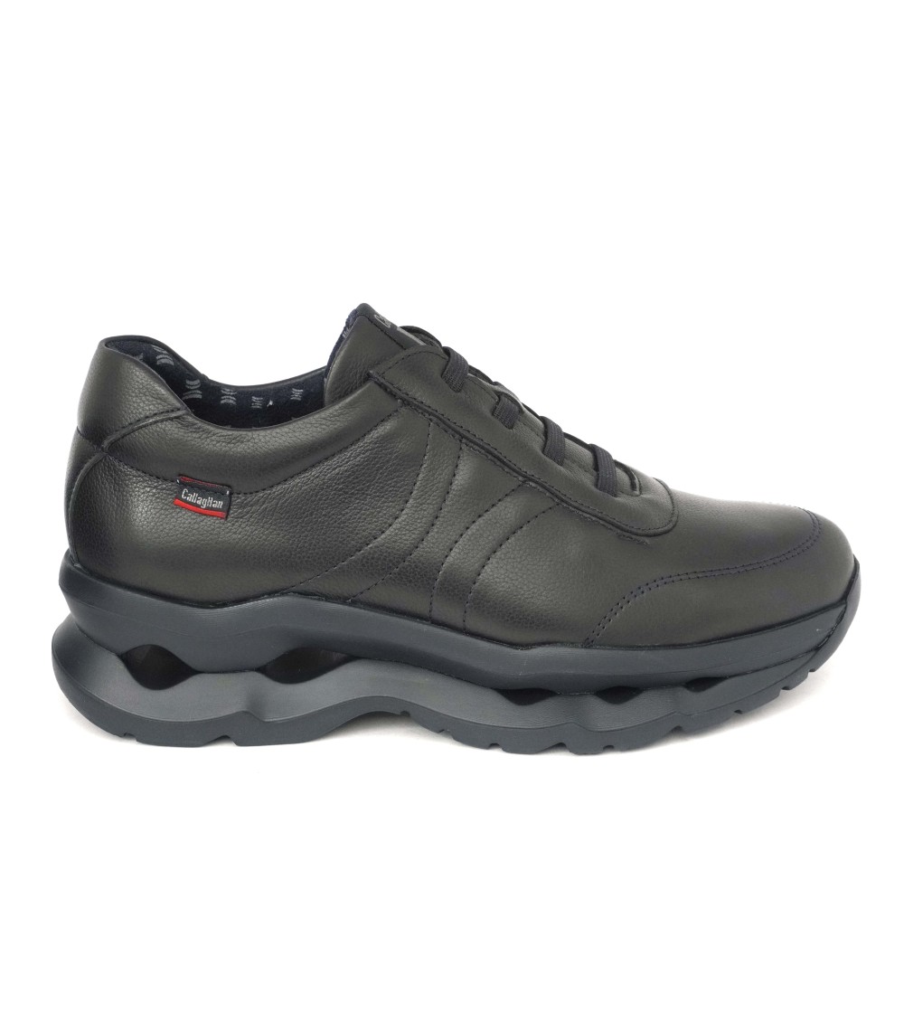 Callaghan Sneakers Uomo Mare Slipon Elastici Pelle Blu