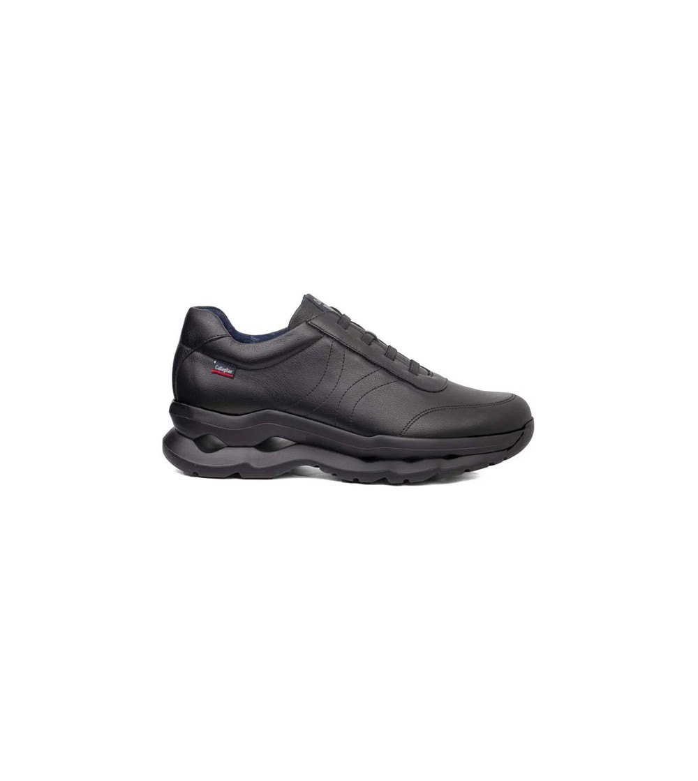 Callaghan Sneakers Uomo Mare Slipon Elastici Pelle Nero
