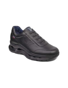 Callaghan Sneakers Uomo Mare Slipon Elastici Pelle Nero