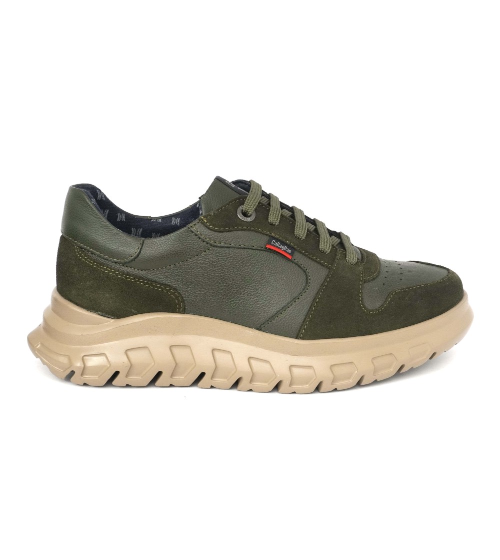 Callaghan Sneakers Uomo Squalo2 Sport Verde Kaky