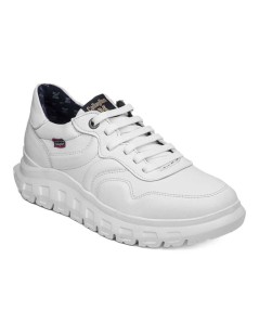 Callaghan Sneakers Uomo Squalo2 Sport Pelle Bianco