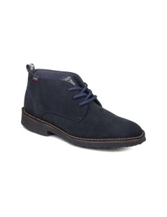 Callaghan Polacchine Uomo Gene Extra Leggero Camoscio Blu