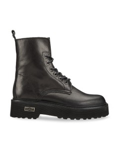 Cult Anfibio Slash1814 Platform Medio Pelle Nero
