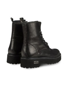 Cult Anfibio Slash1814 Platform Medio Pelle Nero