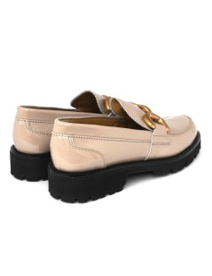 Triver Flight Mocassino College Accessorio Naplak Nude Rosa