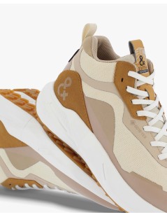 Extr4 Sneakers Donna Polacchine Kaizen Goretex Beige Cipria