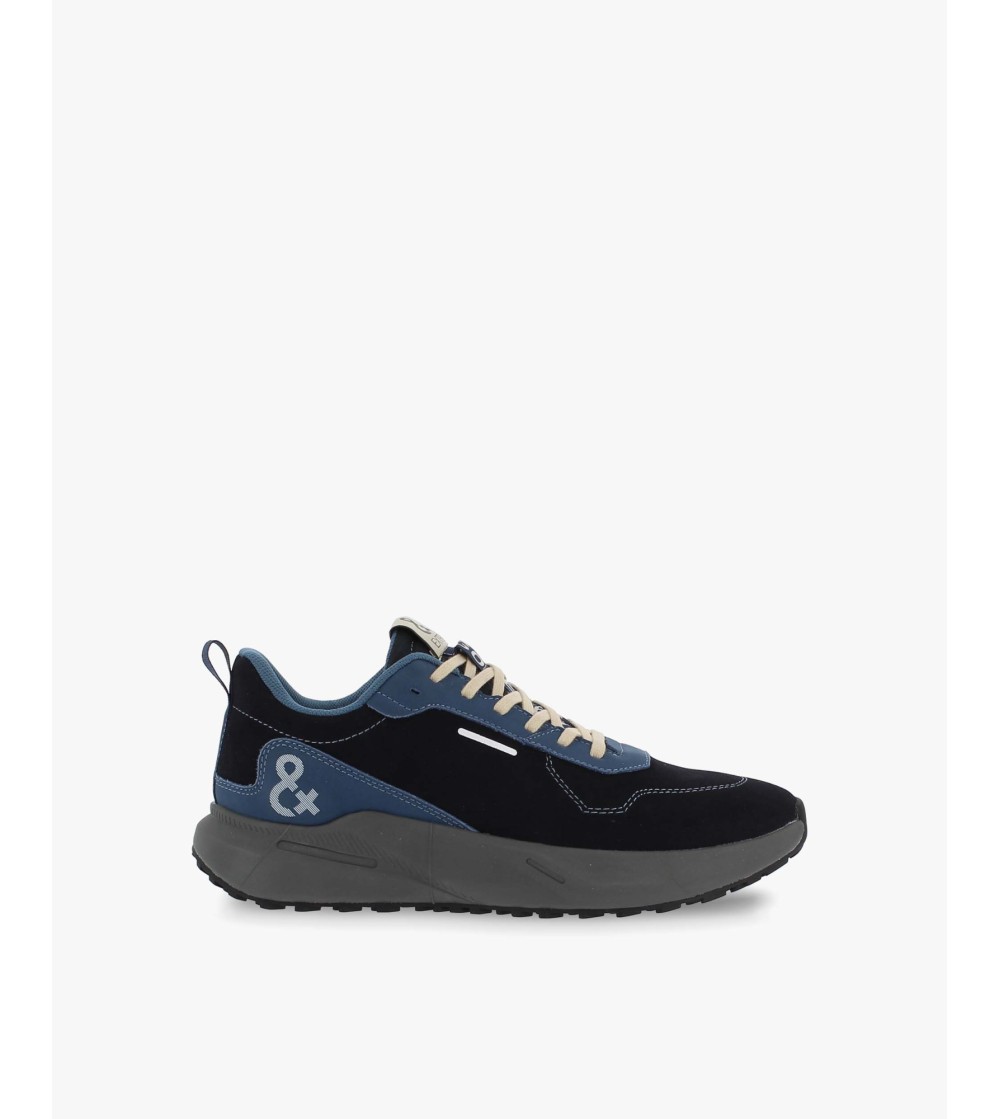Extr4 Sneakers Uomo Kaizen Goretex Camoscio Blu