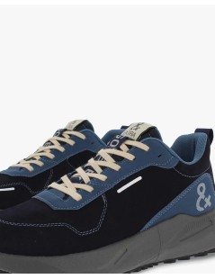 Extr4 Sneakers Uomo Kaizen Goretex Camoscio Blu