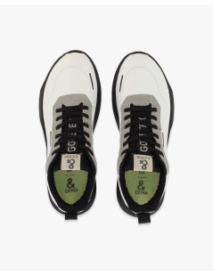 Extr4 Sneakers Uomo Kaizen Goretex Pelle Bianco