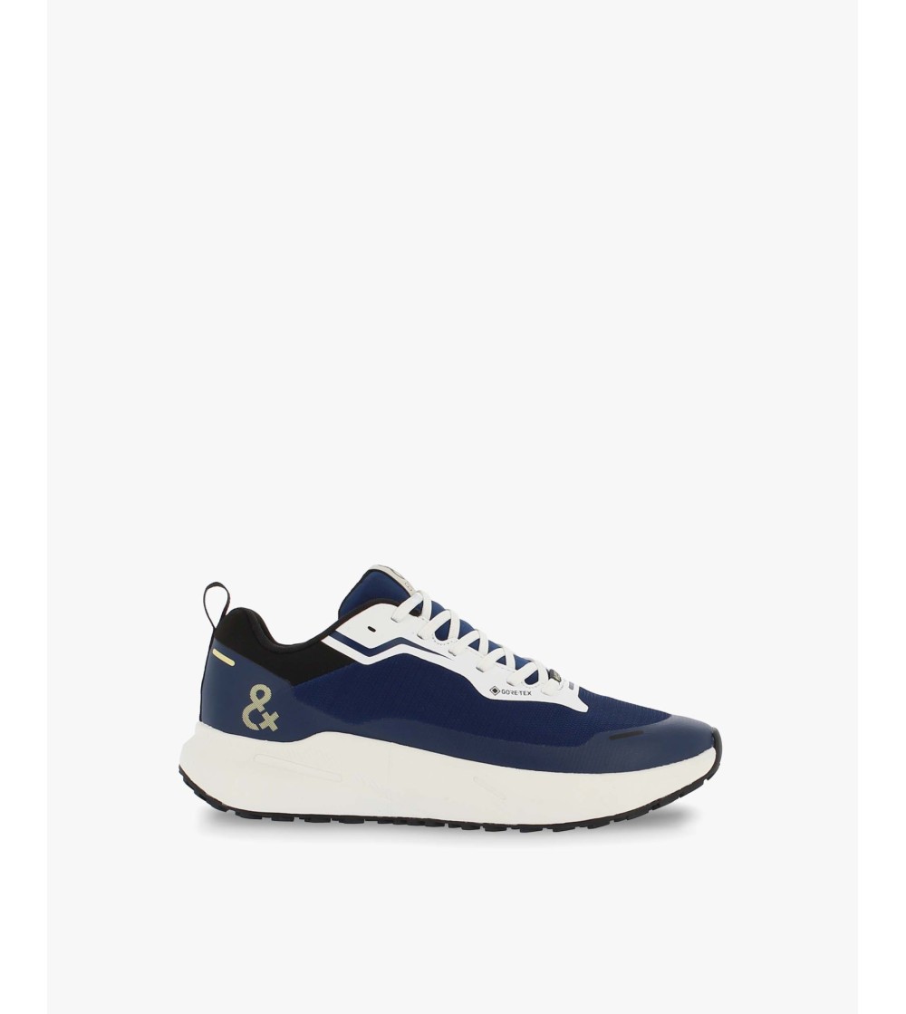 Extr4 Sneakers Uomo Kaizen Goretex Tessuto Navy Bianco