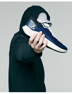 Extr4 Sneakers Uomo Kaizen Goretex Tessuto Navy Bianco