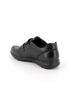 Enval Soft Sneakers Uomo Comfort 2 Velcro Nappa Nero