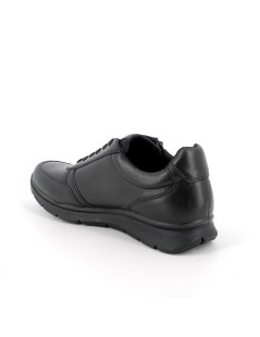 Enval Soft Sneakers Uomo Comfort Zip Laterale Nappa Nero