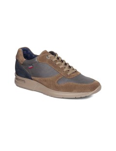 Callaghan Sneakers Goliat Hog Elastic Camoscio Multi Tartufo Grigio