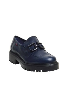 Callaghan Mocassino Isasa Morsetto Fondo Carro Pelle Blu