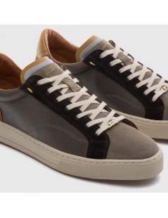 Ambitious Sneakers Cassetta Anopolis Pelle Taupe Marrone