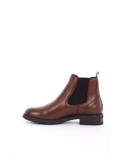 Valleverde Stivaletto Beatles Chelsea 2 Elastici Pelle Marrone