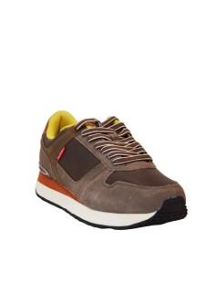 Valleverde Sneakers Uomo Balance Memory Camoscio Marrone