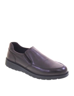 Valleverde Mocassino Slipon Classic 2 Elastico Pelle Castagno