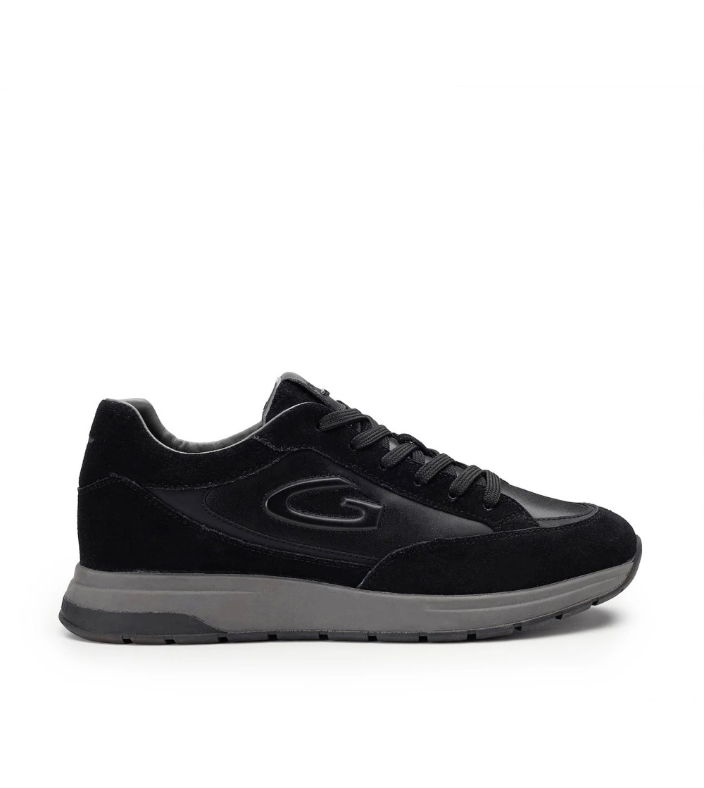 Guardiani Sneakers Balance Oracle Pelle Camoscio Nero