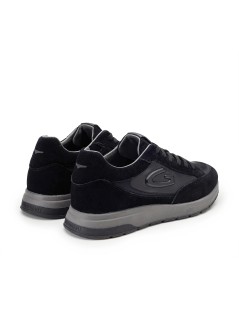 Guardiani Sneakers Balance Oracle Pelle Camoscio Nero