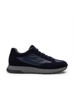 Guardiani Sneakers Balance Oracle Pelle Camoscio Blu